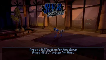 Sly 2 - Band of Thieves screen shot title